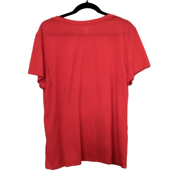 Way To Celebrate Patriotic Red Graphic T-Shirt Top Size XL 16-18 - Picture 5 of 7